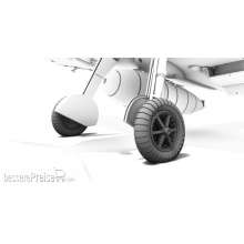 CMK 129-Q72384 - Messerschmitt Bf 109E Wheels in 1:72