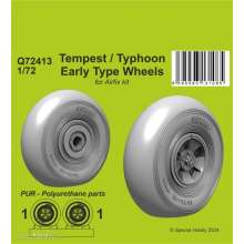 CMK 129-Q72413 - 1:72 Tempest/Typhoon Early type Wheels 1/72