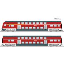 Roco 6280008 - 2-tlg. Set 1: Doppelstockwagen, DB AG