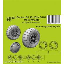 CMK Q48404 - 1:48 Bücker Bü 181/Zlin Z-181 Main Wheels