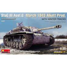 MiniArt 35367 - 1:35 StuG III Ausf. G March 1943 Alkett Prod w/Winter Tracks. Interior Kit