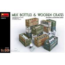 MiniArt 35573 - 1:35 Milk Bottles & Wooden Crates