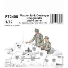 CMK F72400 - 1/72 Marder Tank Destroyer Commander and Gunner 1/72