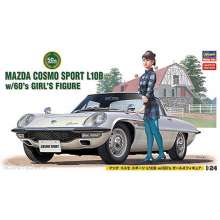 Hasegawa 652168 - 1/24 Mazda Cosmo Sport L10B, mit Figur