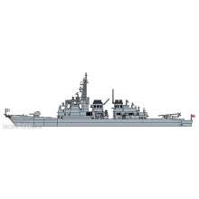 Hasegawa 652252 - 1/700 JMSDF DDG Myoko mit weiblichen Offizier