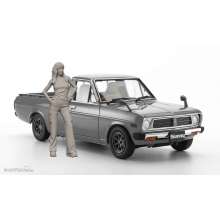 Hasegawa 652426 - 1/24 Datsun SunnyLang-Version mit Frauen-Figur