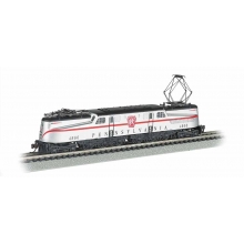 Bachmann 65254 - PRR GG-1 #4866 - Silver w/ Red Stripe DCC Ready (N Scale)