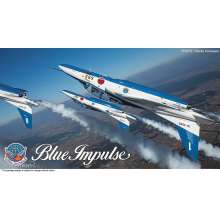 Hasegawa 652753 - 1/72 Kawaski T-4 Blue Impukse Acro View