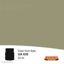 Lifecolor NUA635 - Medium Green-Grey MS3 22 ml