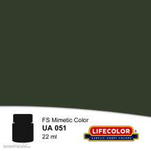 Lifecolor NUA051 - Black Green RLM70 22 ml