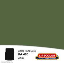 Lifecolor NUA485 - Erdl Medium Green 22 ml