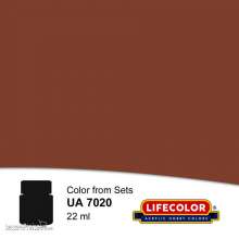 Lifecolor NUA7020 - African Base Brown 22 ml