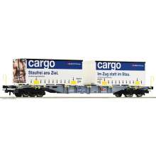 Roco 6600028 - Containertragwagen, SBB Cargo