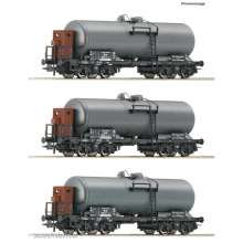 Roco 6600062 - 3-tlg. Set: Kesselwagen, DRG