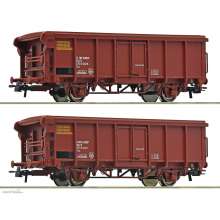 Roco 6600082 - 2-tlg. Set: Rolldachwagen, FS