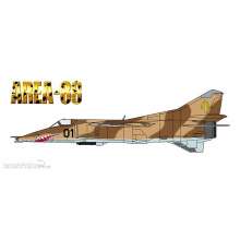 Hasegawa 664776 - 1/72 Area 88, Mikoyan 27 Flogger D, Colonel Killvic