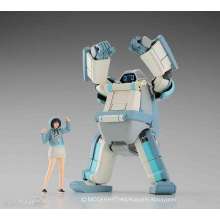 Hasegawa 664793 - 1/35 MechatroCHUNK no. 2 Grayish Mint & Support Girl