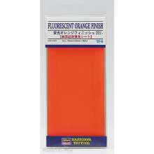 Hasegawa 671806 - Klebefolie, Fluoreszierendes Orange, 90x200 mm