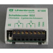 Uhlenbrock 67600 - SD2 Schaltdecoder