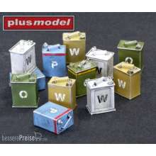 Plus model DP3004 - 1:35 British canisters POW