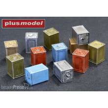 Plus model DP3006 - 1:35 British canisters Flimsy early