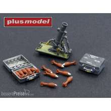 Plus model DP3009 - 1:35 German mortar leWfr 36