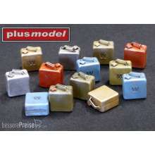 Plus model DP3010 - 1:35 British canisters mediterranean