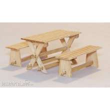 Plus model 414 - Garden furniture in 1:35