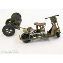 Plus model 438 - U.S. airborne scooter with reel in 1:35