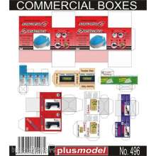 Plus model 496 - Commercial boxes in 1:35