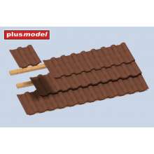 Plus model 566 - Roof tiles corrugated 84 pcs