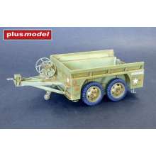 Plus model 596 - US trailer M13 tandem axle