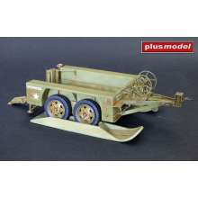 Plus model 597 - US trailer M18 tandem axle