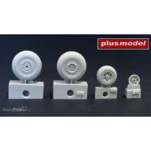 Plus model AL4024 - 1:48 B-26 Marauder wheels late growed