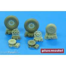 Plus model AL4098 - 1:48 Mig-15 wheels