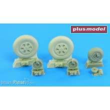 Plus model AL4100 - 1:48 Mig-21 wheels early