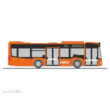 Rietze 67961 - Mercedes-Benz Citaro K´12 RBS (CH), 1:87