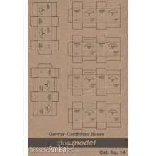 Plus model 14 - Deutsche Transport Kartons WW II in 1:35