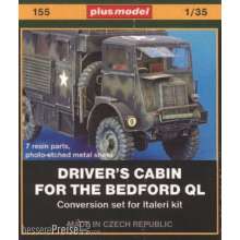 Plus model 155 - Bedford QL Fahrerkabine in 1:35