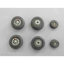 Plus model AL7024 - Wheels for C-121 Constelation in 1:72