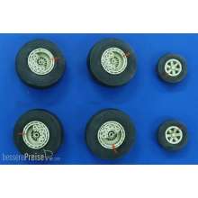 Plus model AL7027 - Wheels for EC-121 Warning Star in 1:72