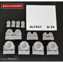 Plus model AL7047 - B-29 Superfortress diamond tread in 1:72