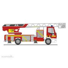 Rietze 68496 - Magirus DLK ´18 FW Storkow, 1:87