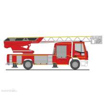 Rietze 68497 - Magirus DLK ´18 FW Saale - Wipper, 1:87