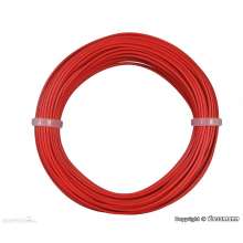 Viessmann 6863 - Kabelring 0,14 mm², rot, 10 m