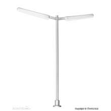 Viessmann 6999 - TT Schlanke Straßenleuchte doppelt, 2 LEDs weiß