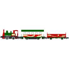 Kato_Noch 7001225 - Pocket Line Dampflokomotive & Waggons