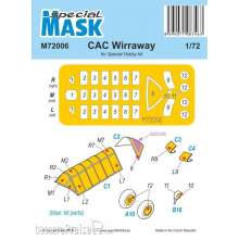 Special Hobby 100-M72006 - CAC Wirraway Mask von 1928 in 1:72