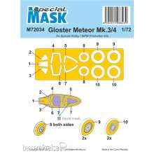 Special Hobby 100-M72034 - Gloster Meteor Mk.3/4 MASK in 1:72