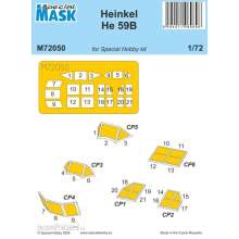 Special Hobby 100-M72050 - 1:72 Heinkel He 59B MASK 1/72